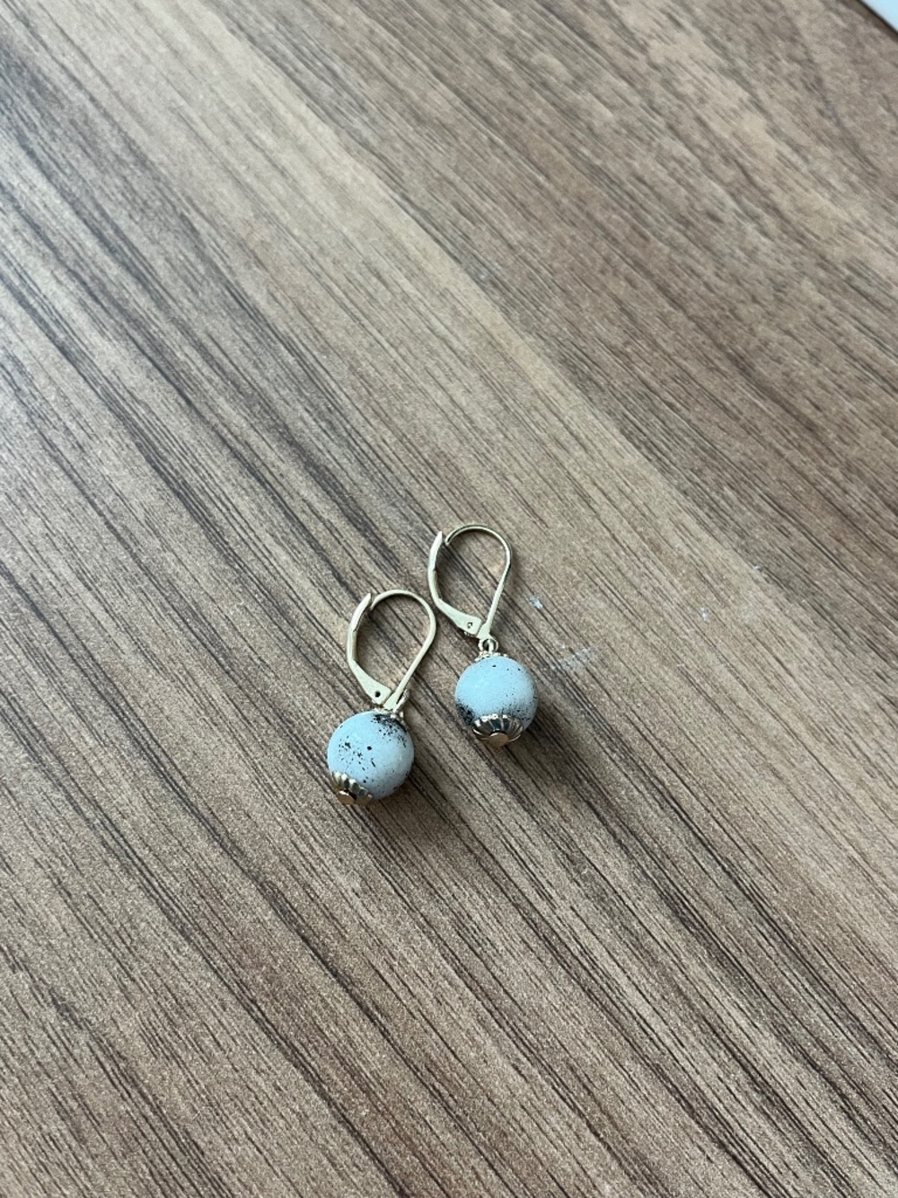 Teardrop earrings ! Beautiful!